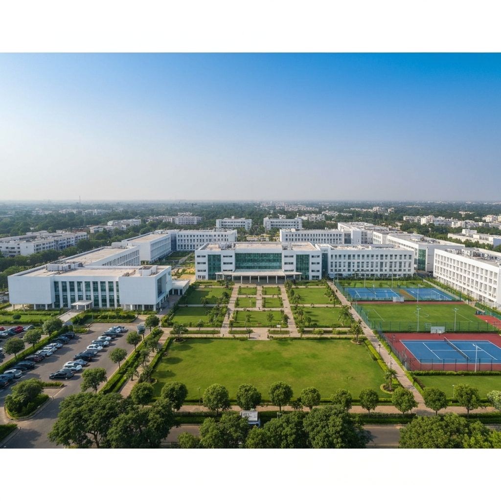 GD Goenka University Campus